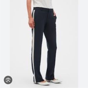 Banana republic factory Logan side stripe tailored trouser